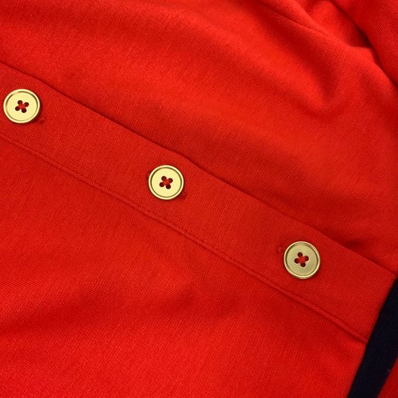 NWT Boden Maria Red Ponte  Knit Dress Career Size 10 - Picture 10 of 16